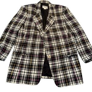 🟣 HW NEW YORK TWEED BLAZER SIZE SMALL
